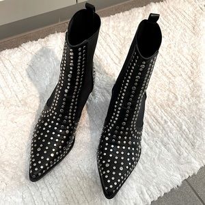 VICI Collection Studded Heeled Chelsea Boots